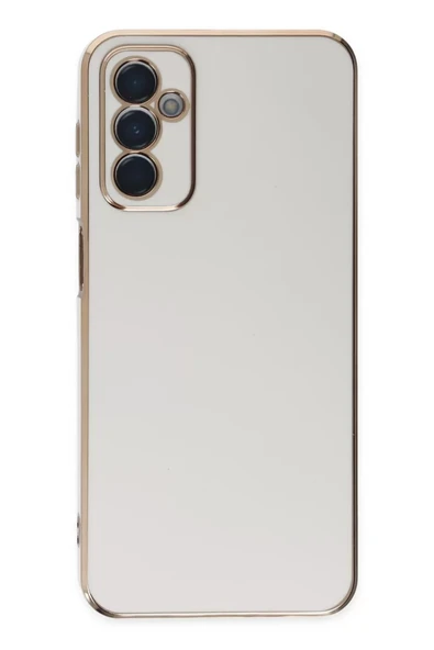 Newface Samsung Galaxy M23 Kılıf Volet Silikon - Beyaz ürün görseli 1