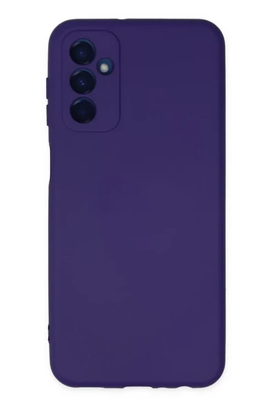 Newface Samsung Galaxy M23 Kılıf Nano içi Kadife Silikon - Mor ürün görseli 1