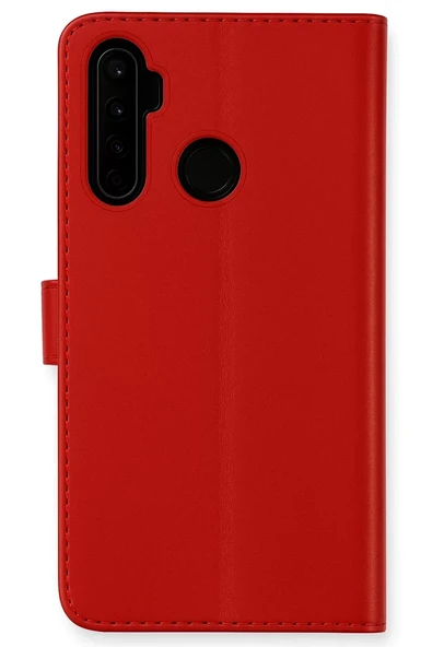 Newface Realme 6i Kılıf Trend S Plus Kapaklı Kılıf - Kırmızı ürün görseli 1