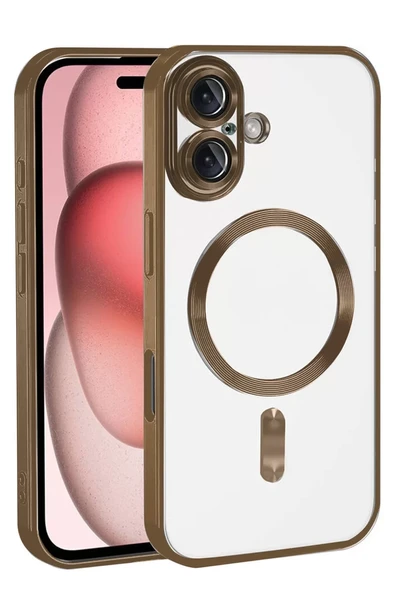 Newface Apple iPhone 17 Kross Magneticsafe Kapak - Çöl Titanyum ürün görseli 1