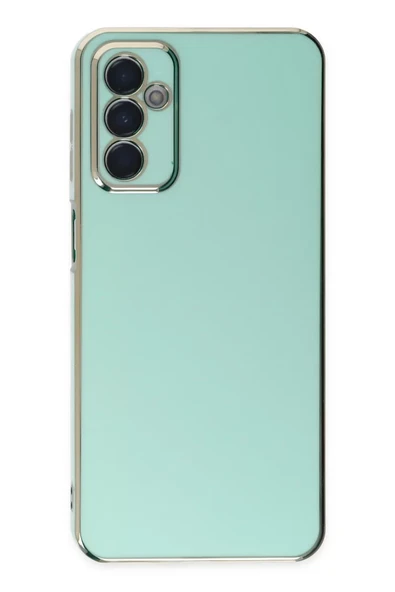 Newface Samsung Galaxy M23 Kılıf Volet Silikon - Açık Yeşil ürün görseli 1