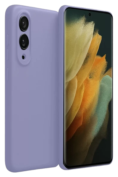 Newface Samsung Galaxy S25 Edge First Silikon - Lila ürün görseli 1