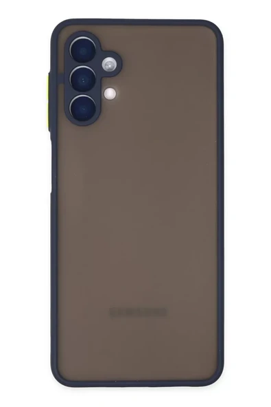 Newface Samsung Galaxy A04S Kılıf Montreal Silikon Kapak - Lacivert ürün görseli 1