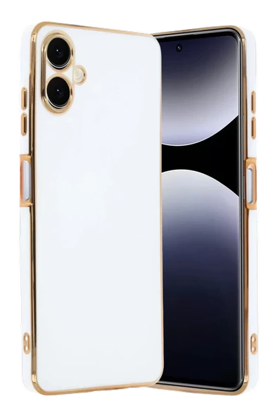 Newface Samsung Galaxy A07 4G Volet Silikon - Beyaz ürün görseli 1