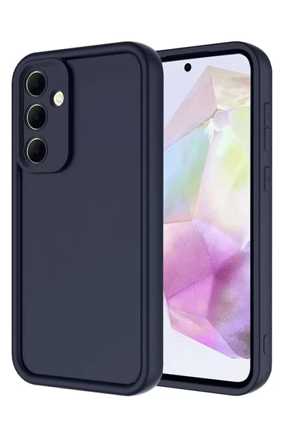 Newface Samsung Galaxy A17 5G Viera Silikon - Lacivert ürün görseli 1