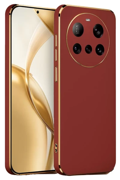 Newface Xiaomi Mi 15 Ultra Kılıf Volet Silikon - Kırmızı ürün görseli 1