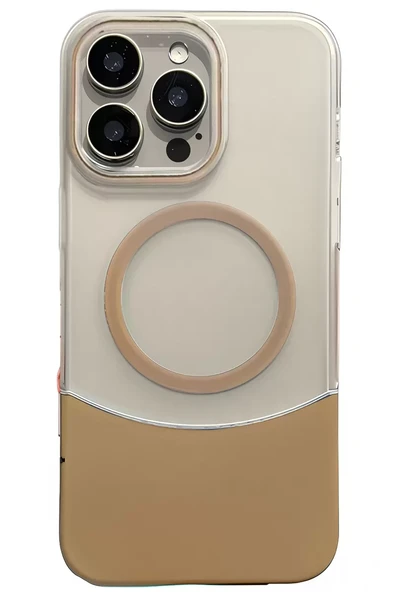 Joko Apple iPhone 14 Pro Max Velar Magsafe Kapak - Çöl Titanyum ürün görseli 1