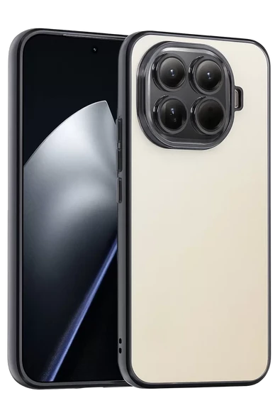 Newface Xiaomi Mi 15T Pro Razer Lensli Silikon - Siyah ürün görseli 1