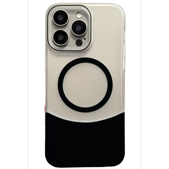 Joko Apple iPhone 16 Pro Velar Magsafe Kapak - Siyah - Resim 3