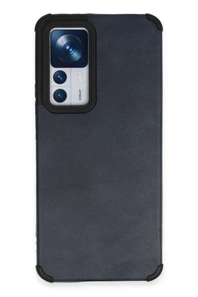 Newface Xiaomi Mi 12T Kılıf Loop Deri Silikon - Lacivert ürün görseli 1
