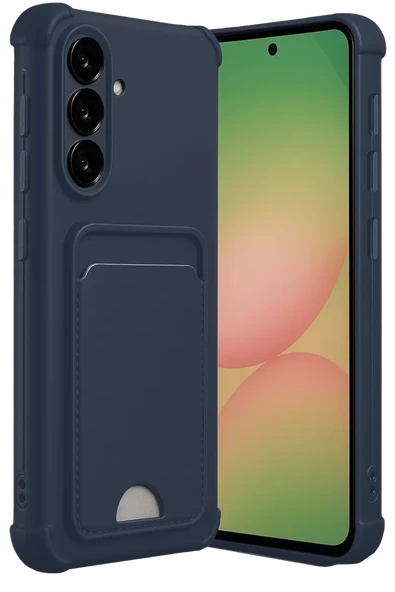 Newface Samsung Galaxy A17 5G Kelvin Kartvizitli Silikon - Lacivert ürün görseli 1