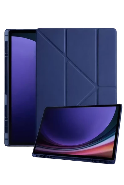 Newface Samsung Galaxy X930 Tab S11 Ultra 14.6 Kalemlikli Mars Tablet Kılıfı - Lacivert ürün görseli 1