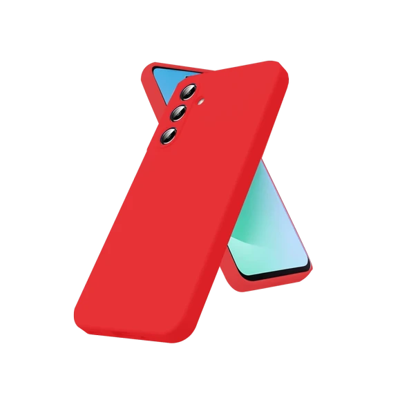 Galaxy A17 5G First Silikon - Kırmızı