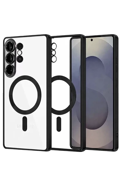 Newface Samsung Galaxy S26 Ultra Kross Magneticsafe Kapak - Siyah ürün görseli 1