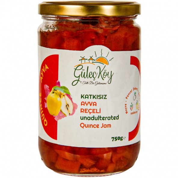 GüleçKöy Ayva Reçeli 750 GR ürün görseli 1