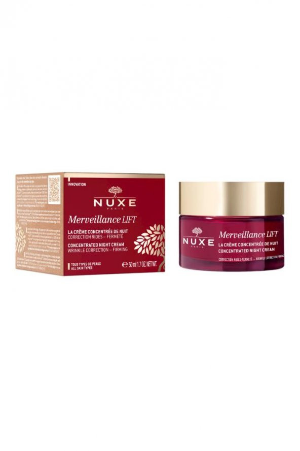 NUXE Merveillance LIFT Concentrated Night Cream 50 ml ürün görseli 1