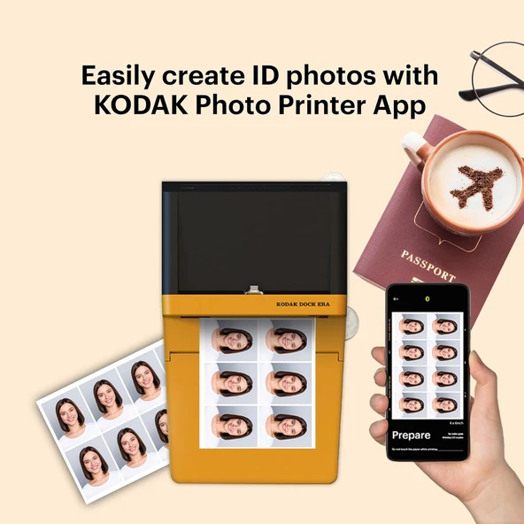 Kodak Dock ERA Sarı 4X6 - Resim 2