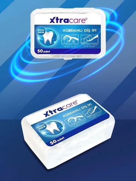 Xtracare Kürdanlı Diş İpi 50'li ürün görseli 1