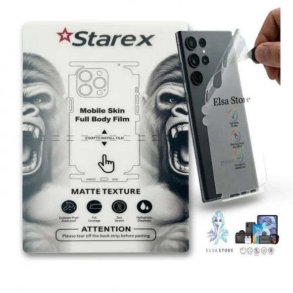 Huawei Y5P Uyumlu Nano FULL Arka Kaplama Ultra İnce AF EPU MAT - STAREX ürün görseli 1