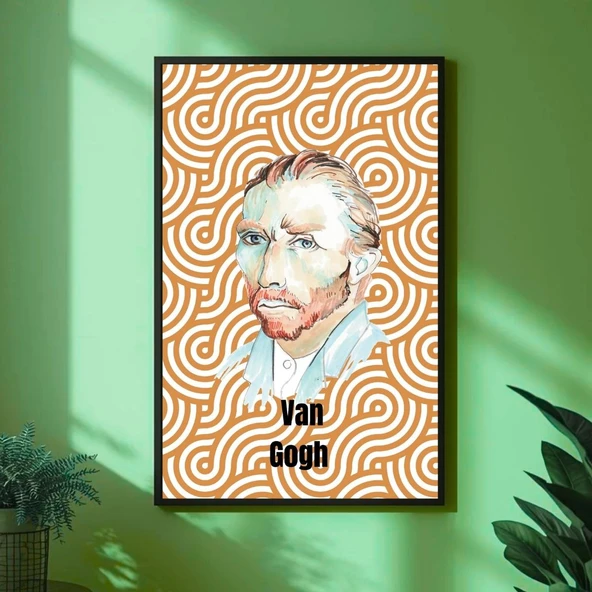 Besay Van Gogh Duvar Posteri-Klasik Sanat Estetik Dekoratif A2 Çerçevesiz ürün görseli 1