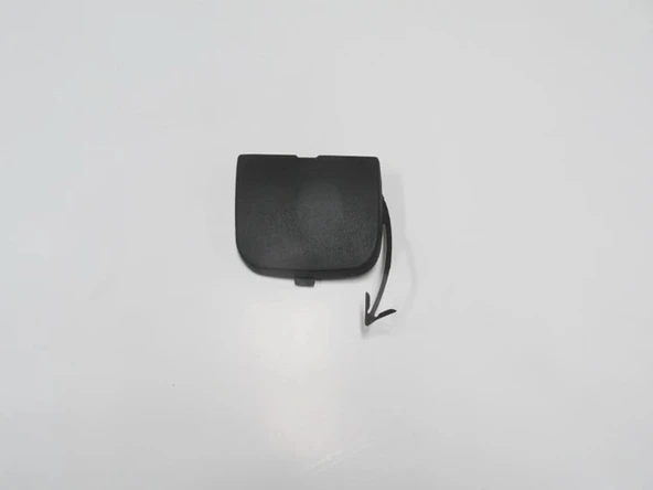 Volkswagen Golf 5 2005-2009 Arka Tampon Çeki Demiri Kapağı Siyah (Gtı) (Tw) (Oem No: 1K6807441B9B9) ürün görseli 1