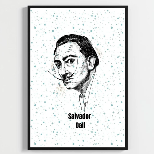 Besay Dali Sürreal Sanat Duvar Posteri-Modern Sanat Estetik Dekoratif A3 Çerçevesiz ürün görseli 1