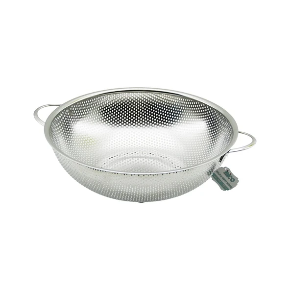 28CM  METAL KULPLU  ÇELİK SEPET SÜZGEÇ İNCE TEL AYAKLI (5433) ürün görseli 1