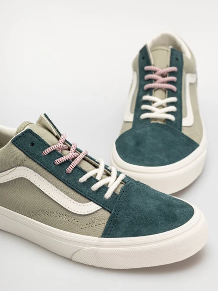 Vans   Old Skool Uniseks Yeşil / Pembe Spor Ayakkabı - VN000EDY ürün görseli 1