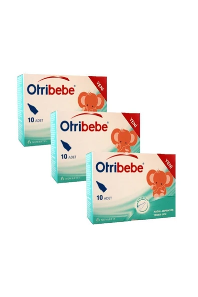 Otribebe Nazal Aspiratör Yedek Uç 10'lu (3 Kutu) ürün görseli 1