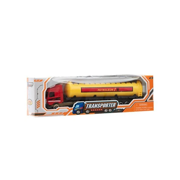 Express Wheels Die Cast Metal Yakıt Tankerli Tır ürün görseli 1