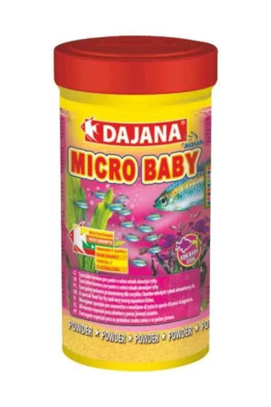Dajana Yavru Balık Yemi Tropical Micro Baby 100ml 50gr ürün görseli 1