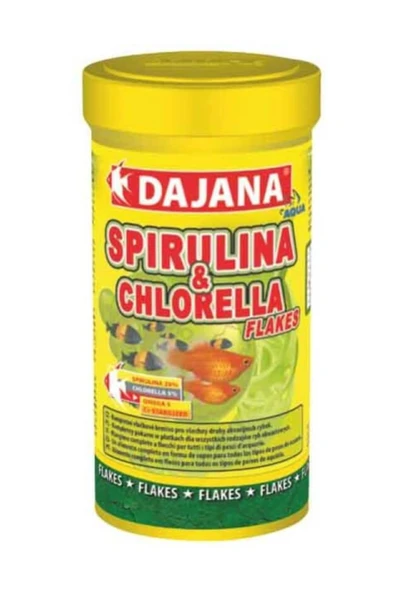 Dajana Bitkisel Pul Sarımsak Balık Yemi Flora 100ml 20gr ürün görseli 1