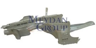 Volkswagen Passat 1997-2000 B5 İç Podye Sacı Komple Sol (Gri Boyalı) (Sımyı) (Adet) (Oem No:3B0809101A) ürün görseli 1