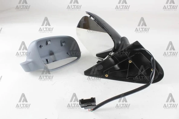 Volkswagen Polo 1999-2001 Dış Dikiz Aynası Elektrikli, Astarlı Sağ (Oem No:6N1857508X3C) (Adet) ürün görseli 1