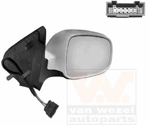 Volkswagen Polo 1998-2001 Dış Dikiz Aynası Sağ (Oem No:6N1857508G) ürün görseli 1