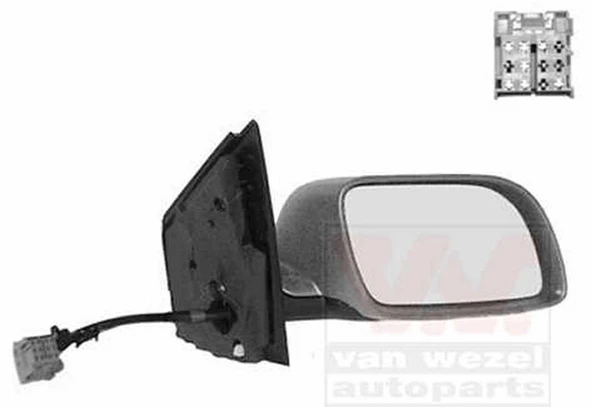 Volkswagen Polo 2001-2004 Dış Dikiz Aynası Sağ (Oem No:6Q1857508G) ürün görseli 1