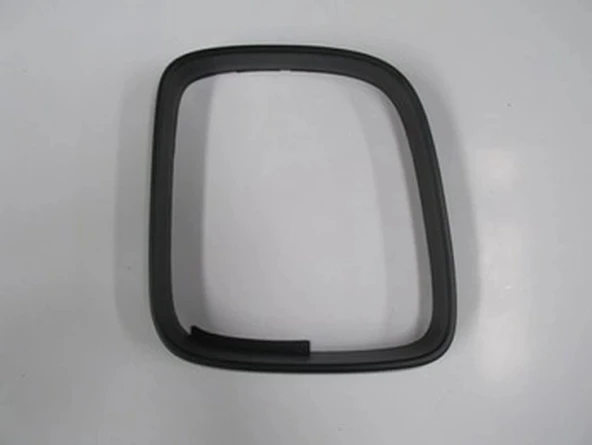 Volkswagen Transporter - T5 2004-2009 Ayna Kapağı Çerçevesi Sol Siyah (Adet) (Oem No:7E1858553) ürün görseli 1