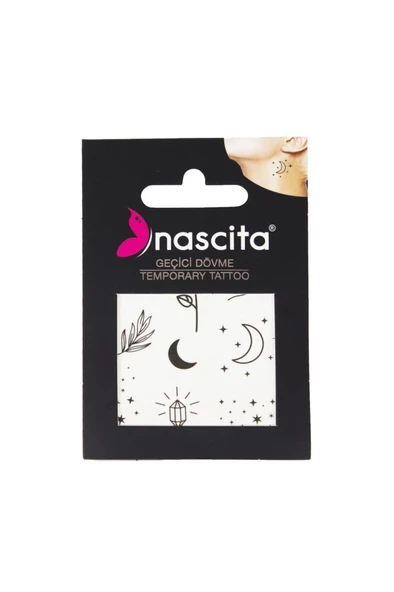 Nascita Rose & Stars Geçici Döğme-19 ürün görseli 1