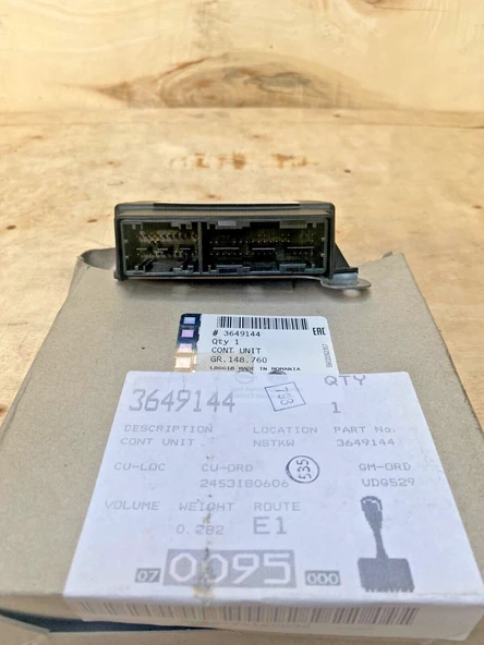 1623226280 GM Opel Crossland X Airbag Beyni ürün görseli 1