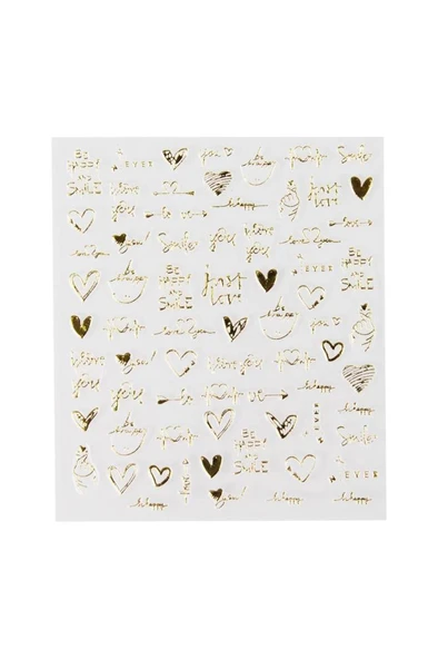 nascita Love Tırnak Stickerı - 07 ürün görseli 1