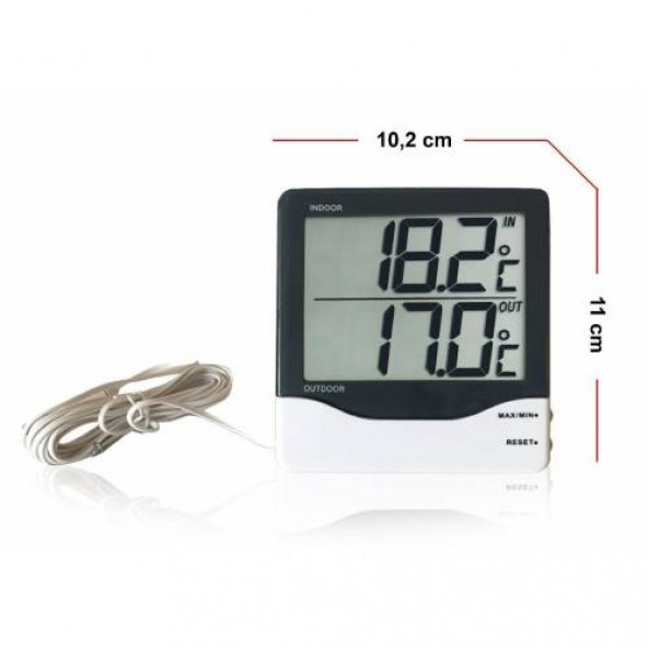 TFA 30.1011 İç Dış Sıcaklık Ölçer - Resim 5
