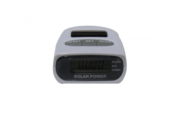 Solar Adımsayar Pedometre Dijital Ekranlı - Resim 2