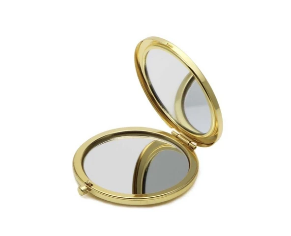 Promosyon Cep Aynası Gold Renk - Resim 3