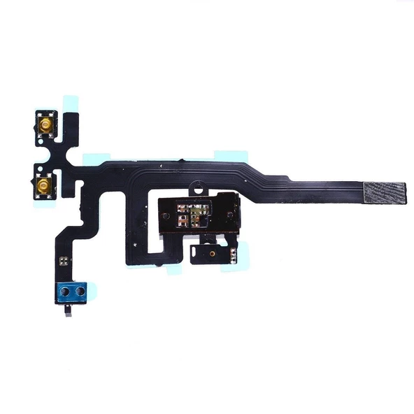 iPhone 4s Yan Ses Tuş Volume Flex Kulaklık Soketi Orj - Siyah ürün görseli 1