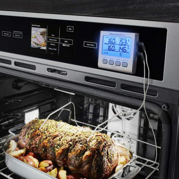 ThermoPro Çift Problu Dijital Gıda Termometresi - Resim 2