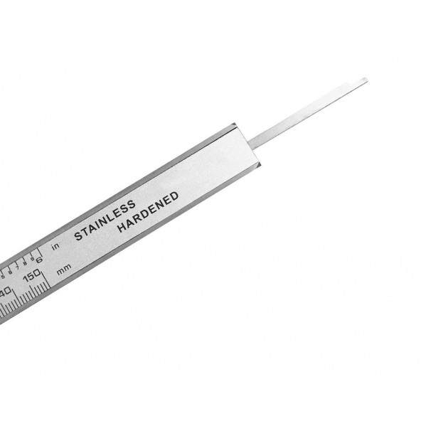 AEK-Tech Paslanmaz Çelik Dijital Kumpas 150mm - Resim 4
