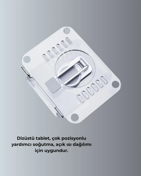 Çift Eksenli Ayarlanabilir Tablet Destek Standı - Resim 3