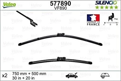 Silecek Süpürgesi Takım Transıt 14Sonrası V363 Aerotwın (750+500Mm) (Oem No: 1852939) ürün görseli 1