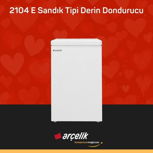 ARÇELİK 2104 E Sandık Tipi Derin Dondurucu - Resim 2