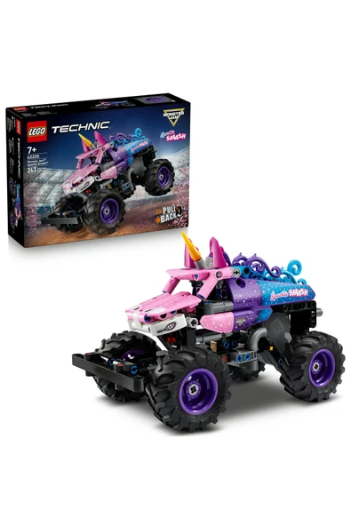 LEGO Technic Monster Jam Sparkle Smash Çek-Bırak 42220 - Resim 5
